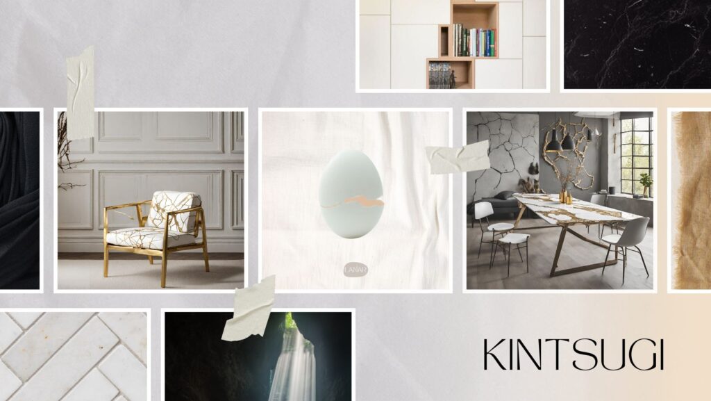 LANARontwerp Kintsugi interieur moodboard