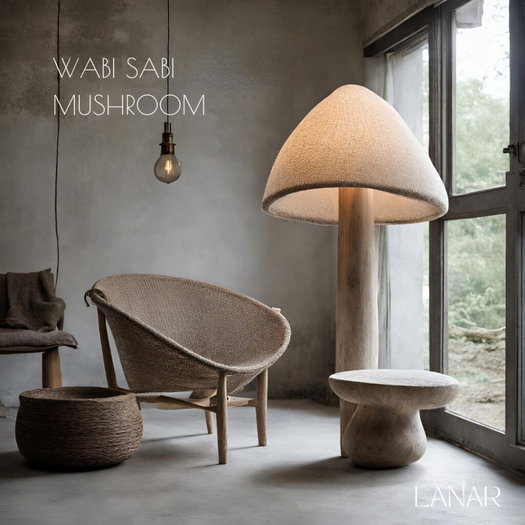 Mushroom Mycelium Duurzaam Paddestoel LANAR ontwerp
