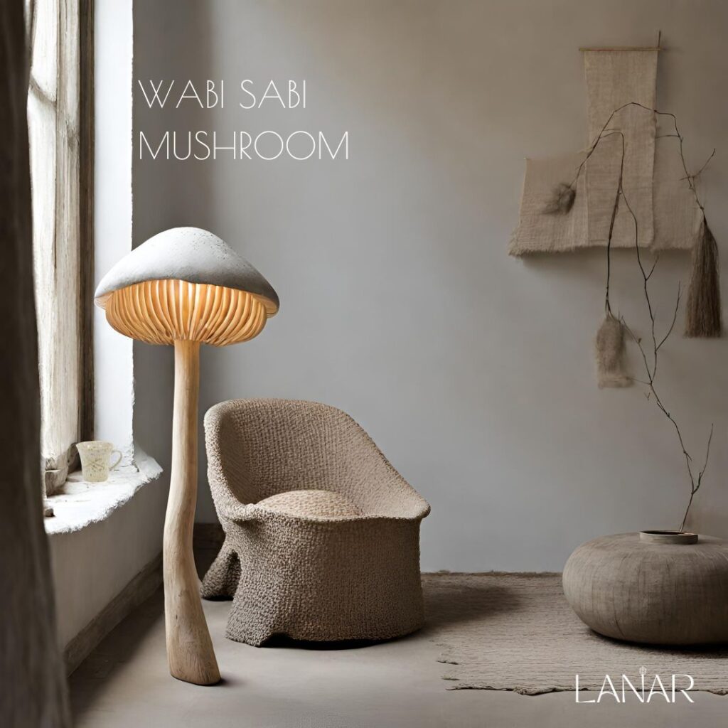 Mushroom Mycelium Duurzaam Paddestoel LANAR ontwerp