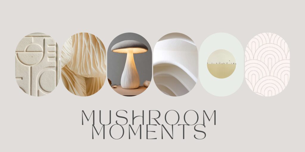Mushroom Mycelium Duurzaam Paddestoel LANAR ontwerp